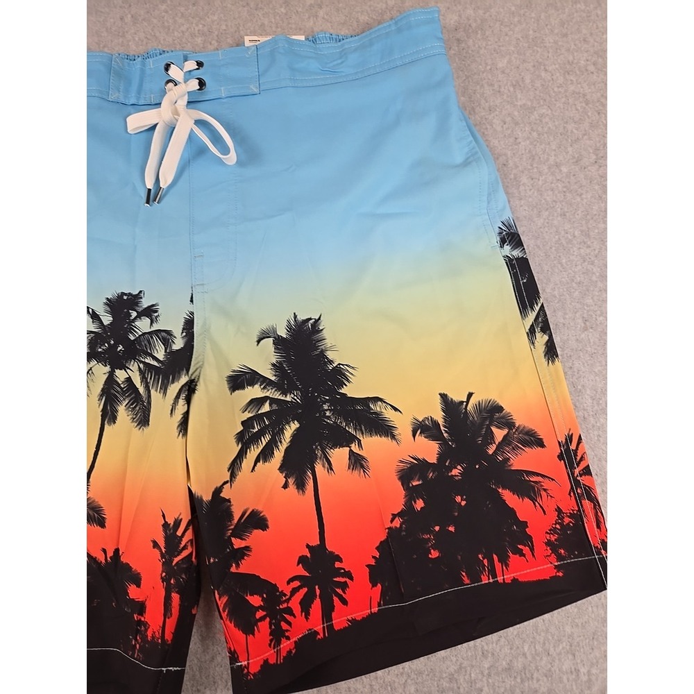 Sonoma Board Shorts Mens Size XL Lined 7" Inseam Swimming Trunks Short NEW - Picture 2 of 9